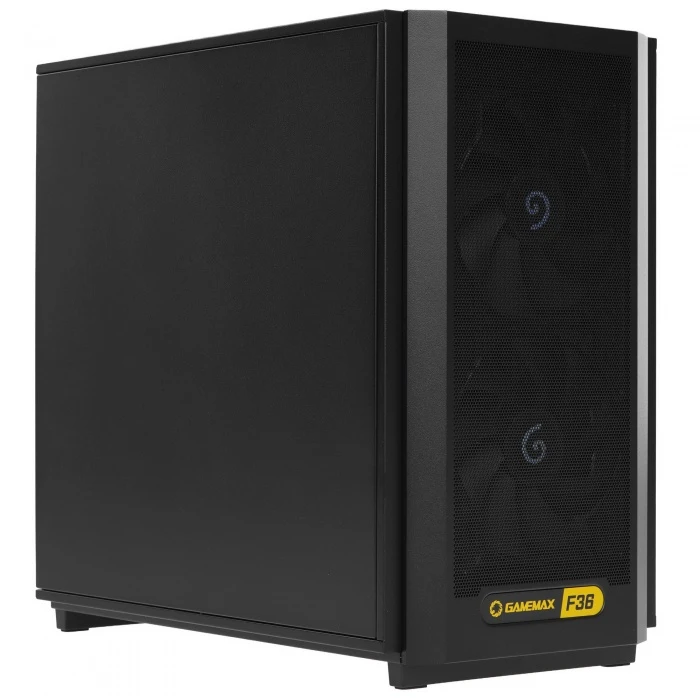 Корпус GameMax F36 Dark черный, Mini-Tower