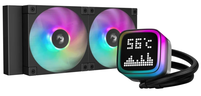 Система охлаждения DEEPCOOL LP240 черная