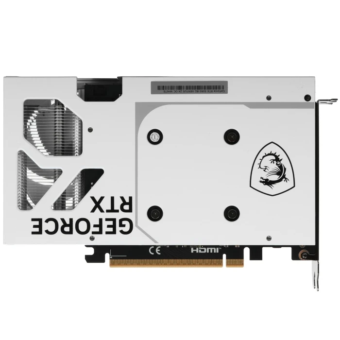 Видеокарта MSI GeForce RTX 5060 VENTUS 2X WHITE OC 8Gb