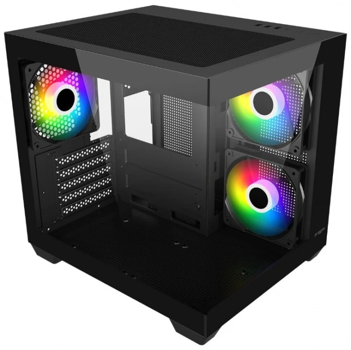 Корпус FSP S140-BA черный, Mini-Tower