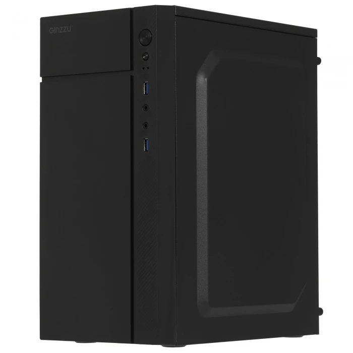 Корпус GiNZZU B250 черный, Mini-Tower