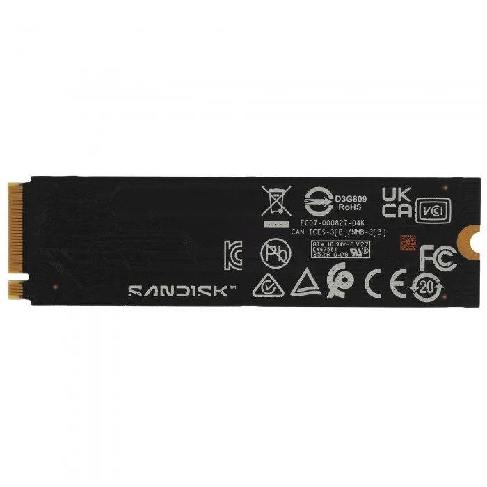 SSD накопитель WD Blue SN5100 2Tb M.2 NVMe, WDS200T5B0E