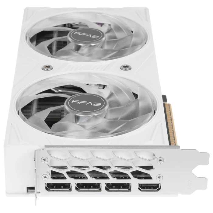 Видеокарта KFA2 GeForce RTX 5060 Ti ROCK(X) OC 2FAN RGB White 8Gb