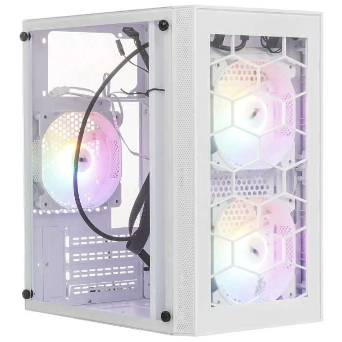 Корпус 1STPLAYER X1 белый, Mini-Tower