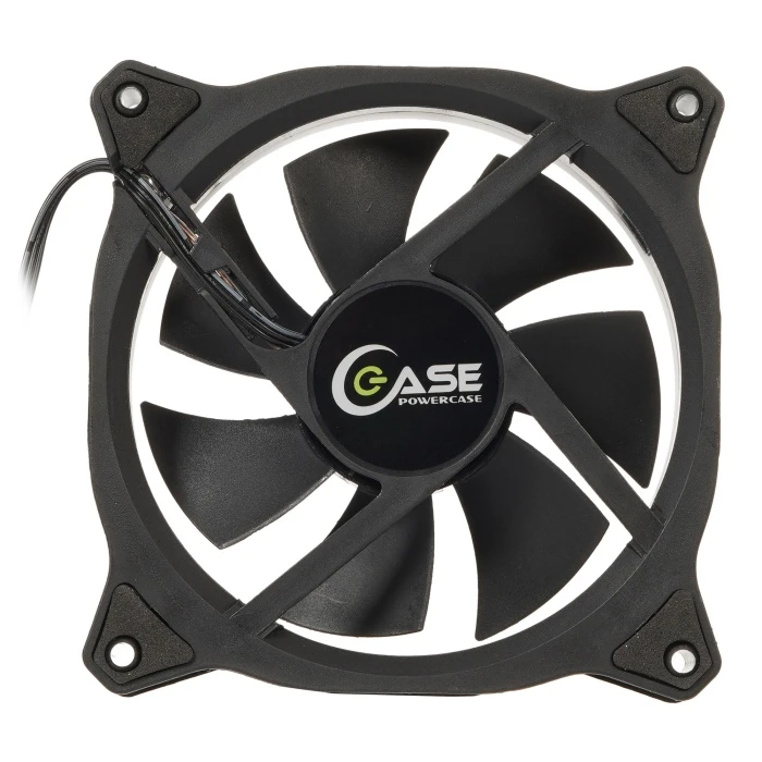 Вентилятор Powercase PF1-3+4 черный