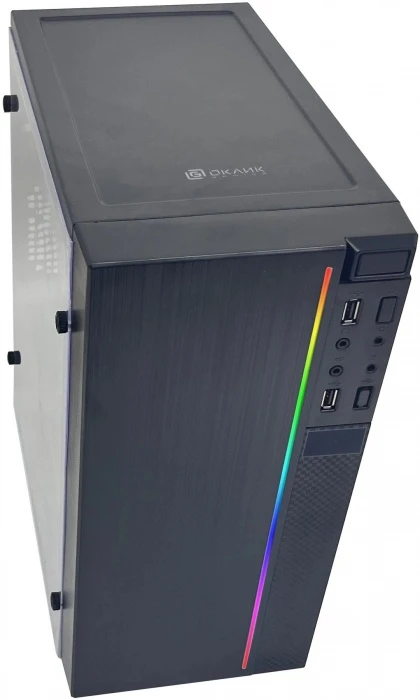 Корпус Оклик OCC-MN306 черный, Mini-Tower
