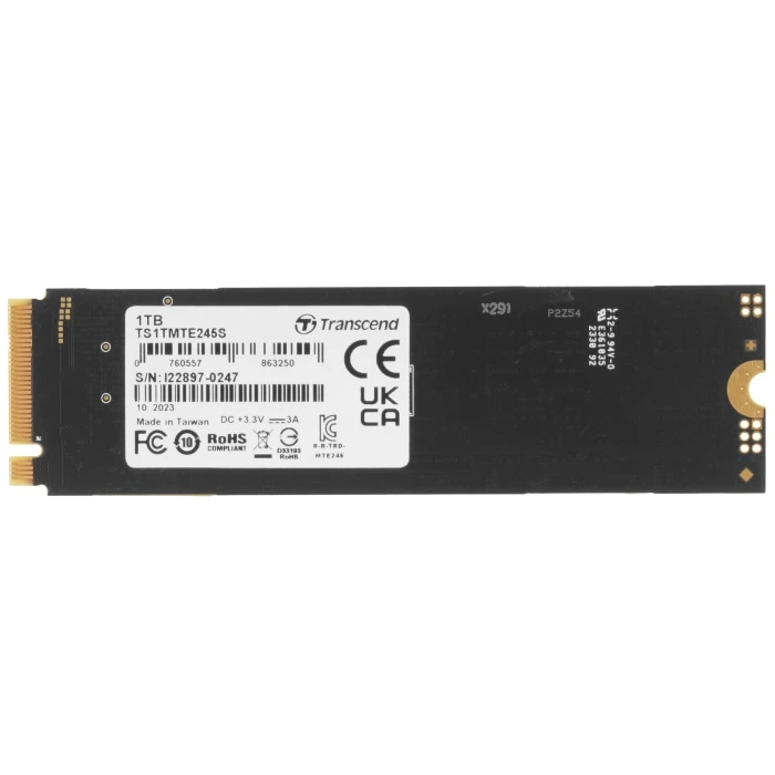 SSD накопитель Transcend MTE245S 1Tb M.2 NVMe, TS1TMTE245S