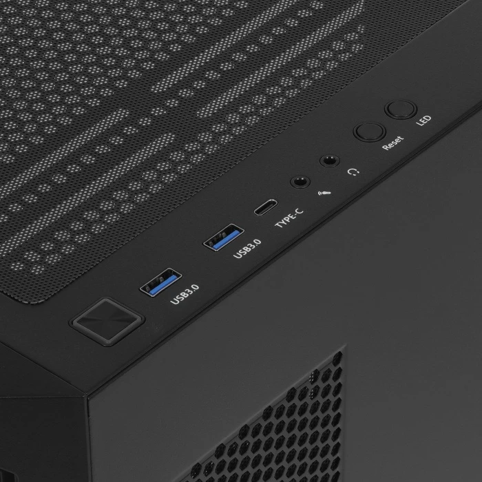 Корпус Chieftec APEX AIR черный, Mid-Tower