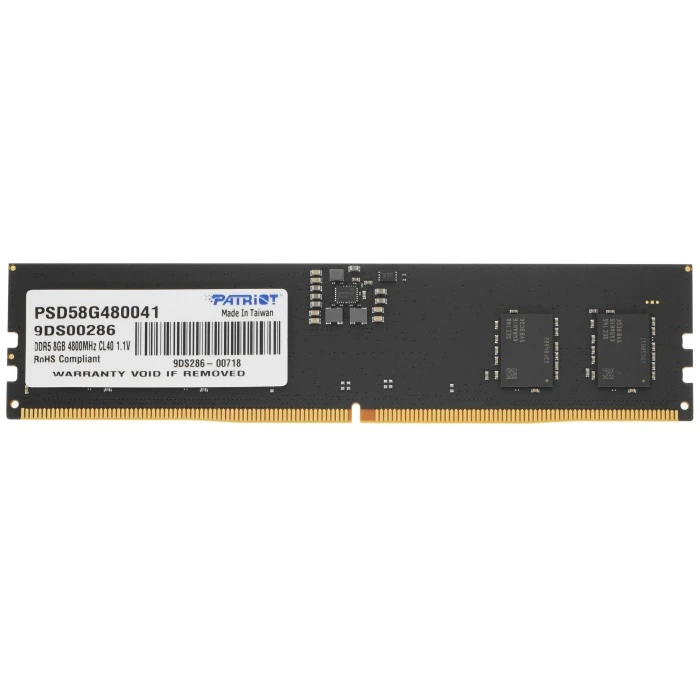 Оперативная память Patriot Signature Line 8Gb 4800Mhz, PSD58G480041
