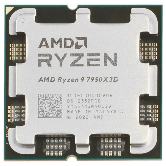 Процессор AMD Ryzen 9 7950X3D, BOX, AM5