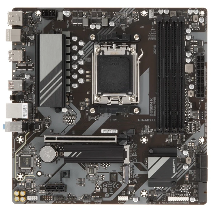 Мат. плата GIGABYTE B650M K, AM5