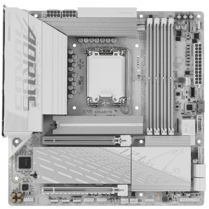 Мат. плата GIGABYTE B860M A ELT WF6E ICE, LGA 1851