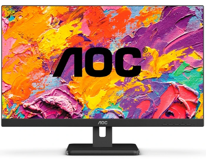 Монитор AOC 24E3UM, 23.8", черный