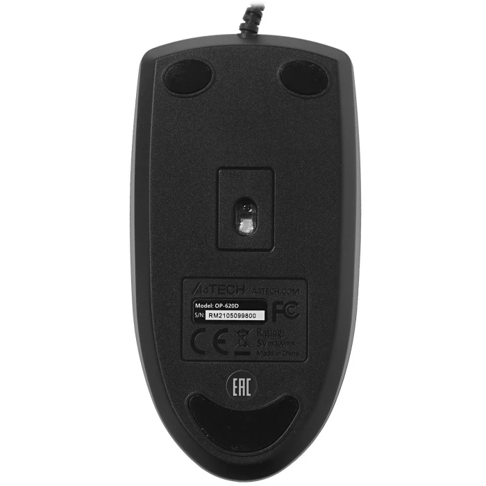 Мышь A4Tech OP-620D, черный