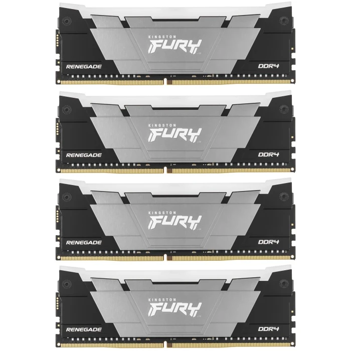 Оперативная память Kingston FURY Renegade RGB 128Gb 3200Mhz, KIT 4*32Gb, KF432C16RB2AK4/128