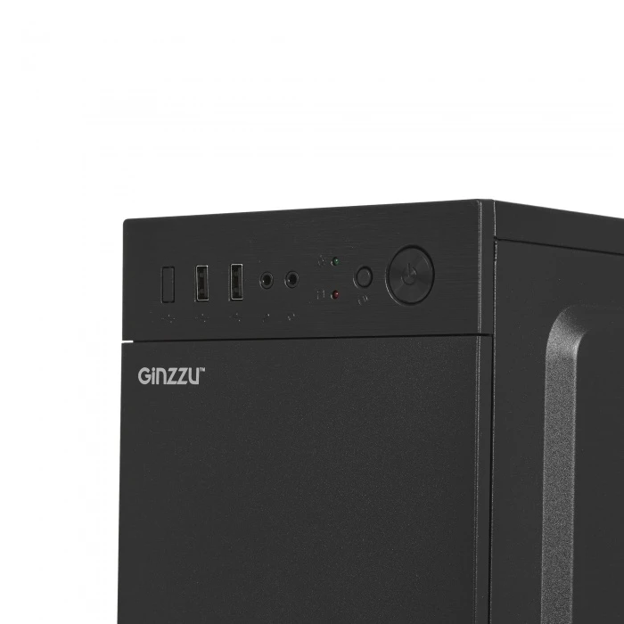 Корпус GiNZZU B400 черный, Mini-Tower