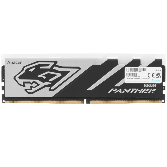 Оперативная память Apacer Panther RGB 16Gb 5600Mhz, AH5U16G56C5229BAA-1