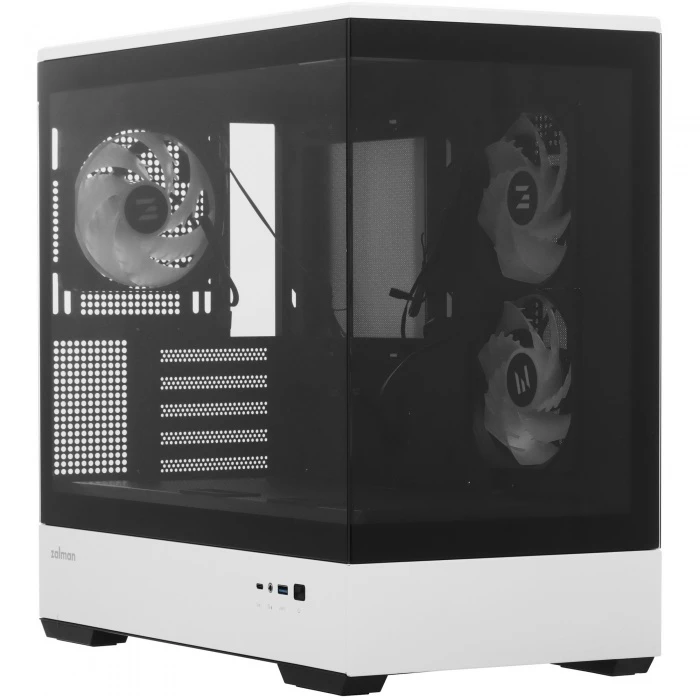 Корпус ZALMAN P30 BW белый, Mini-Tower