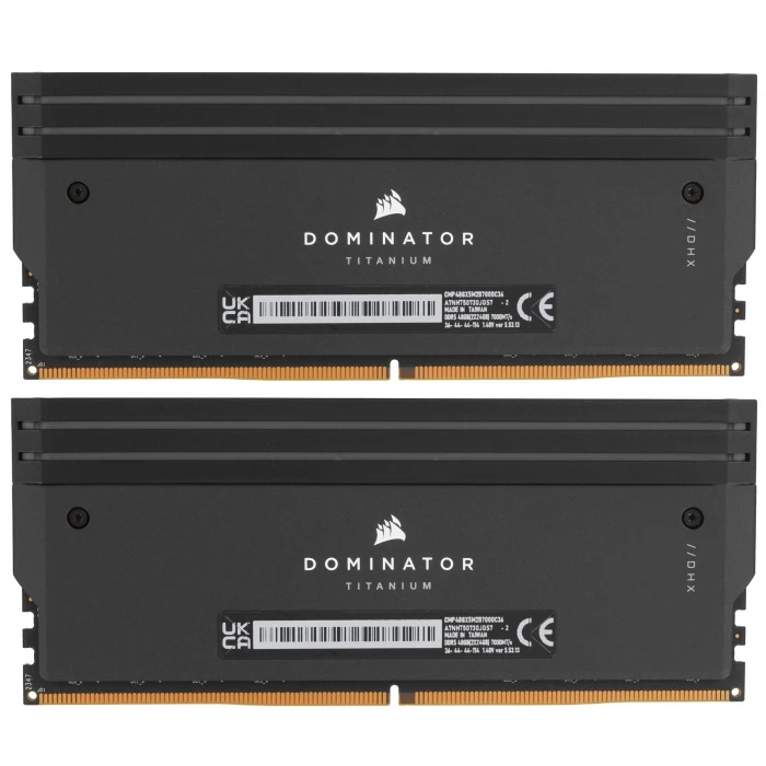 Оперативная память Corsair DOMINATOR TITANIUM RGB 48Gb 7000Mhz, KIT 2*24Gb, CMP48GX5M2B7000C36