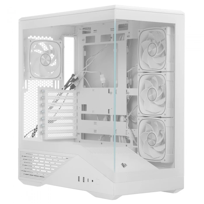 Корпус 1STPLAYER GM7 белый, Mid-Tower