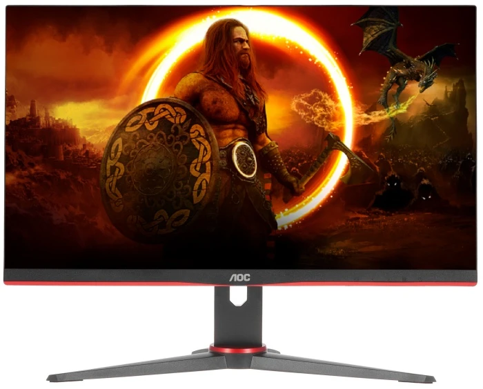 Монитор AOC 24G2ZE/BK, 23.8", черный