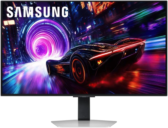 Монитор Samsung Odyssey LS32FG812SIXCI, 32", серебристый