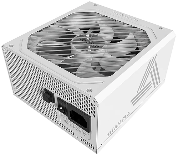Блок питания Montech TITAN PLA 1000W белый, TIX0125