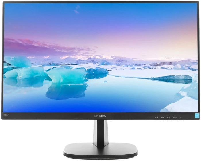 Монитор Philips 243V7QDAB/00, 23.8", черный