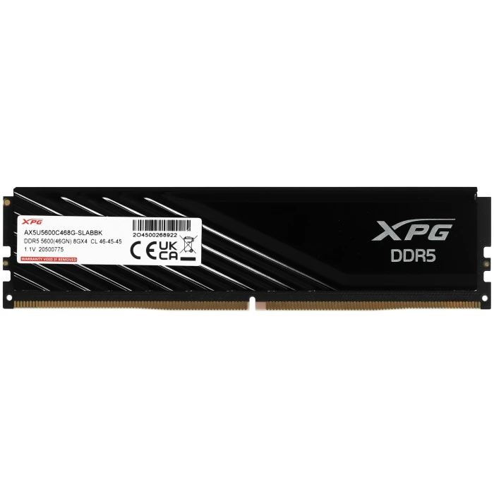 Оперативная память ADATA XPG Lancer 8Gb 5600Mhz, AX5U5600C468G-SLABBK