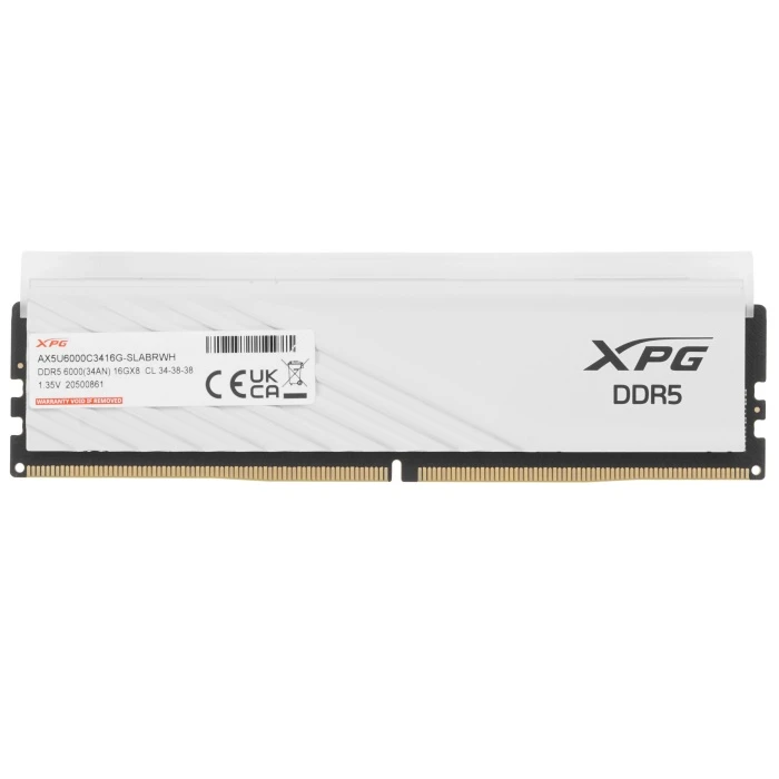 Оперативная память ADATA LANCER BLADE RGB 16Gb 6000Mhz, AX5U6000C3416G-SLABRWH