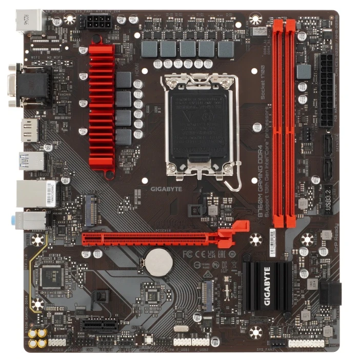 Мат. плата GIGABYTE B760M GAMING DDR4, LGA 1700