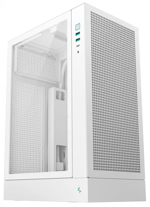 Корпус DEEPCOOL CH170 PLUS белый, Mini-Tower