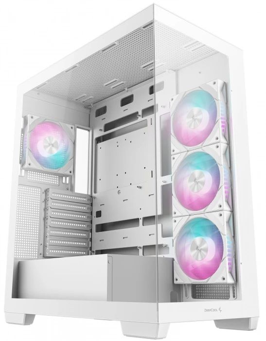 Корпус DEEPCOOL CG580 4F белый, Mid-Tower