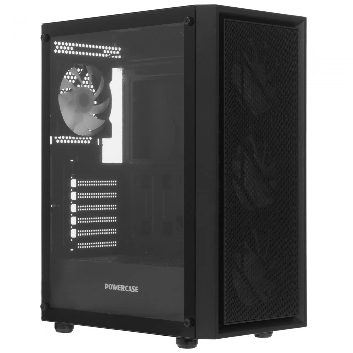 Корпус PowerCase Mistral EA16 черный, Mid-Tower