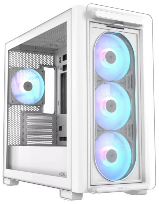 Корпус ASUS A23 PLUS белый, Mini-Tower
