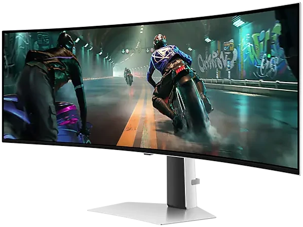 Монитор Samsung Odyssey OLED G9 G91SD S49DG910SI, 49", серебристый