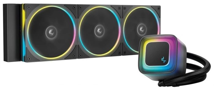 Система охлаждения DEEPCOOL LE360 PRO черная, R-LE360PRO-BKAMMC-G-1