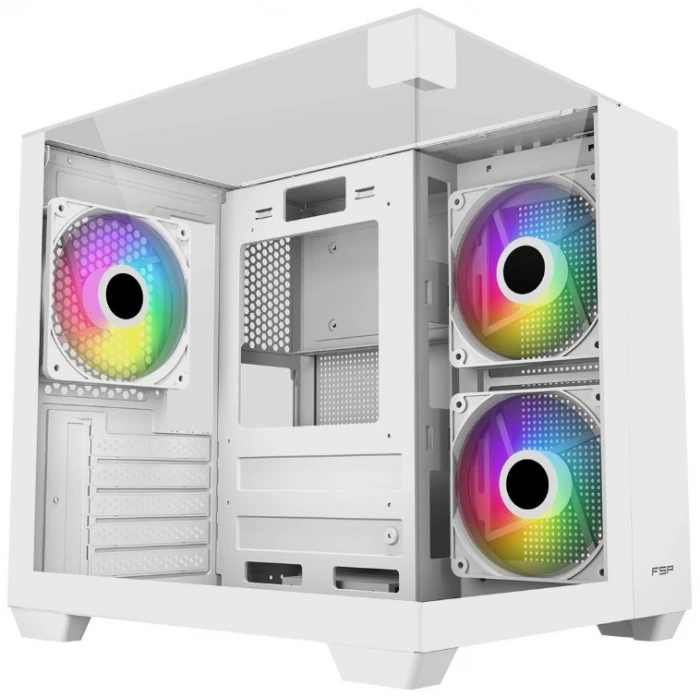 Корпус FSP S190-WA белый, Mini-Tower