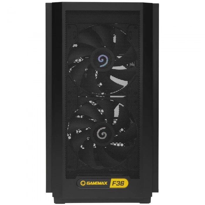 Корпус GameMax F36 Dark черный, Mini-Tower