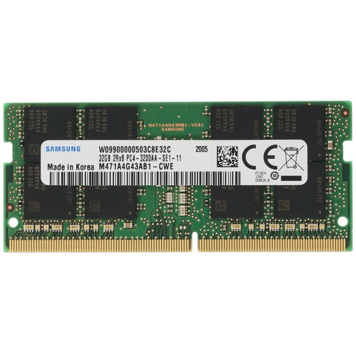 Оперативная память Samsung 32Gb 3200Mhz, M471A4G43AB1-CWE