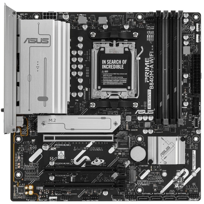Мат. плата ASUS PRIME B840M-A WIFI, AM5