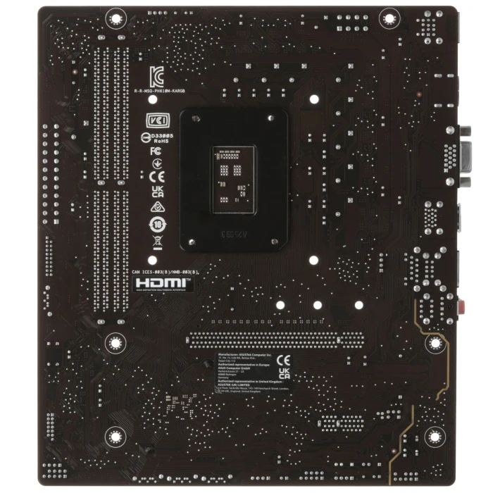 Мат. плата ASUS PRIME H610M-K ARGB, LGA 1700
