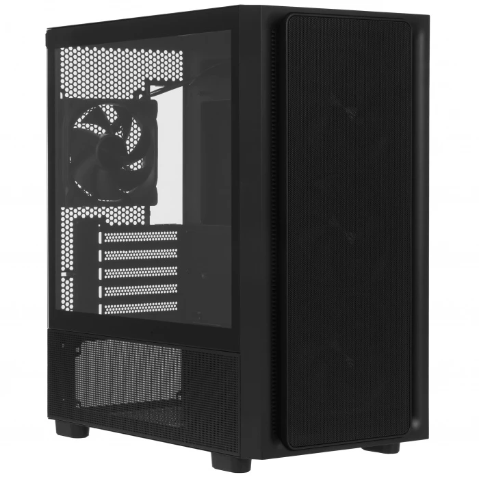 Корпус XASTRA A411M черный, Mini-Tower