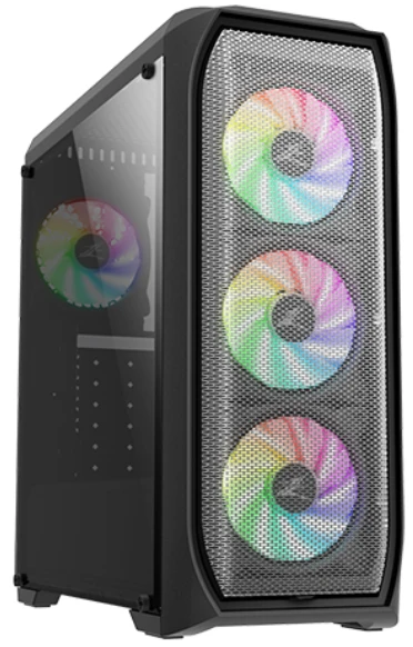 Корпус ZALMAN N5 MF черный, Mid-Tower