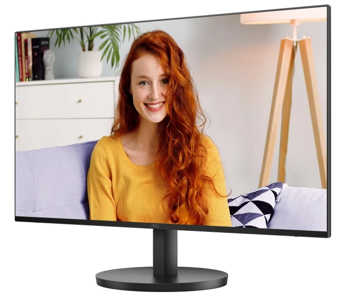 Монитор AOC 24B3QA2, 23.8", черный