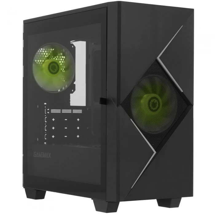 Корпус GameMax Cyclops BG черный, Mini-Tower
