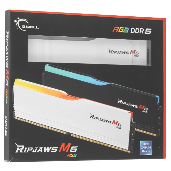 Оперативная память G.Skill RIPJAWS M5 64Gb 6400Mhz, KIT 2*32Gb, F5-6400J3239G32GX2-RM5RW