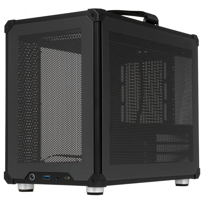 Корпус JONSBO C6 MAX черный, Mini-Tower