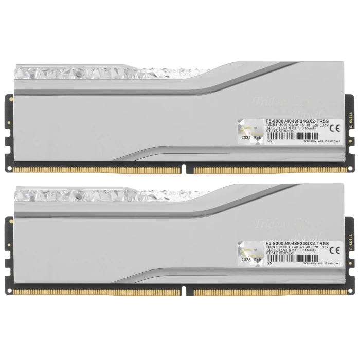 Оперативная память G.Skill TRIDENT Z5 ROYAL RGB 48Gb 8000Mhz, KIT 2*24Gb, F5-8000J4048F24GX2-TR5S