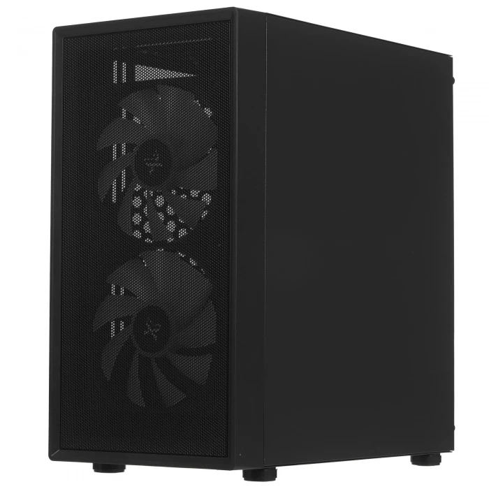Корпус XASTRA A305M 3FRGB черный, Mini-Tower